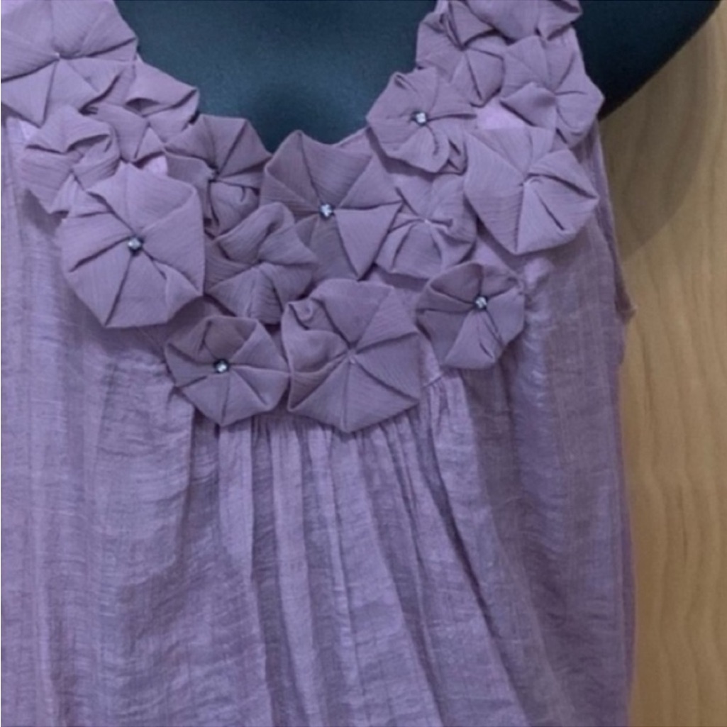 Anthropology Vintage Top Tank Blouse Size M